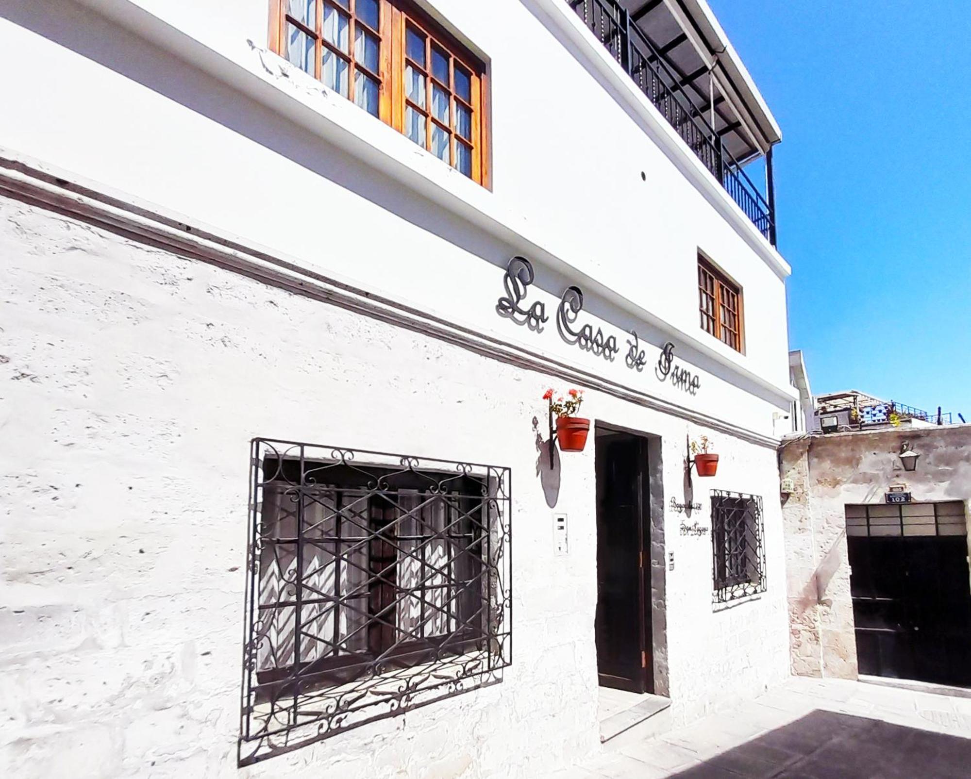 Hotel La Casa De Irma Arequipa Exteriér fotografie